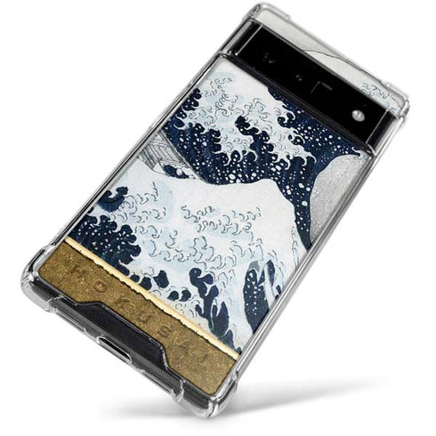 Hokusai The Great Wave off Kanagawa Google Pixel 6 Clear Case